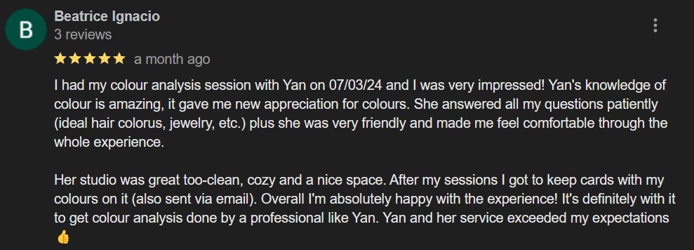 Korean Colour Analysis